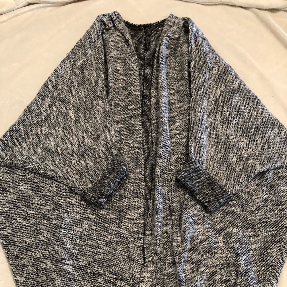 American Apparel Long Gray Cardiga